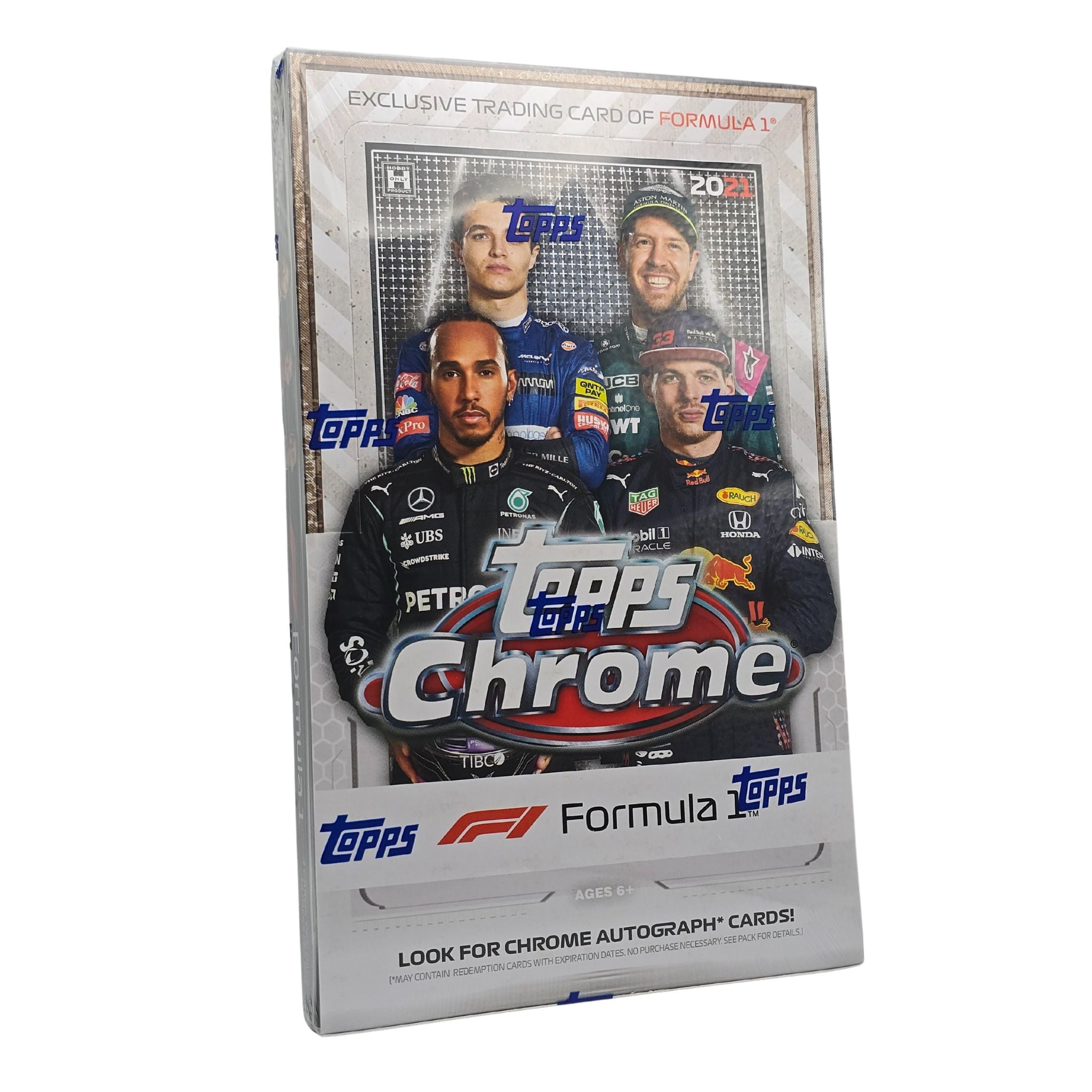 2021 Topps Chrome Formula 1 F1 Racing Hobby Box