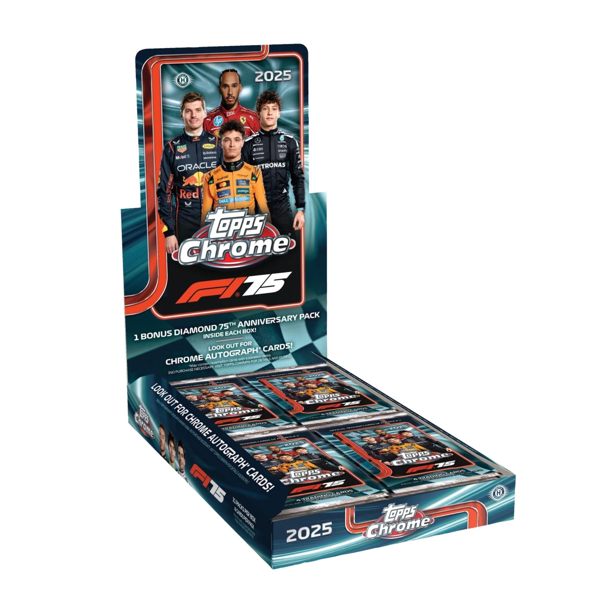 2025 Topps Chrome Formula 1 Hobby Box
