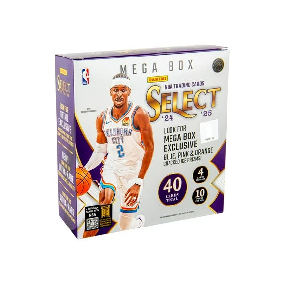 2024-25 Panini Select Basketball Mega 20 Box Case
