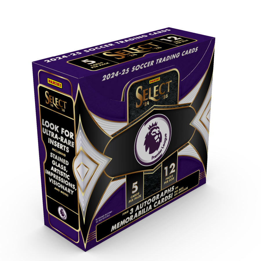 2024-25 Panini Select Premier League Soccer Hobby Box